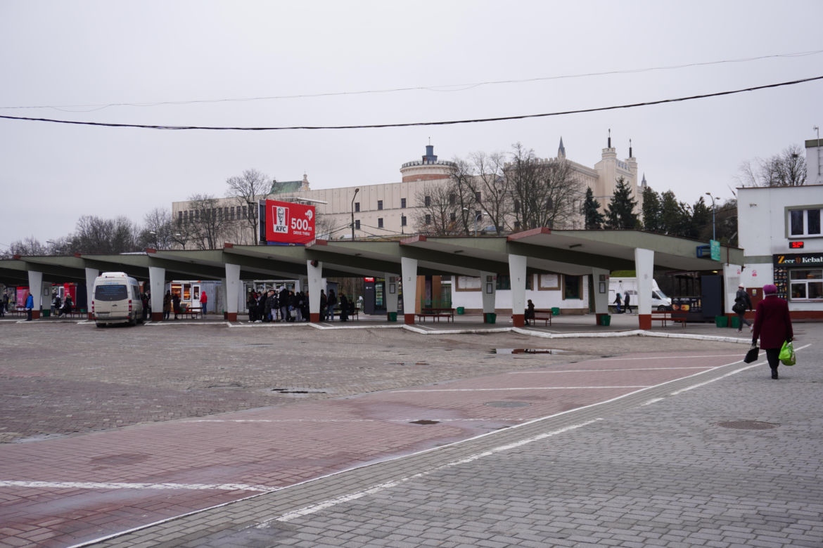 Duży park w centrum miasta