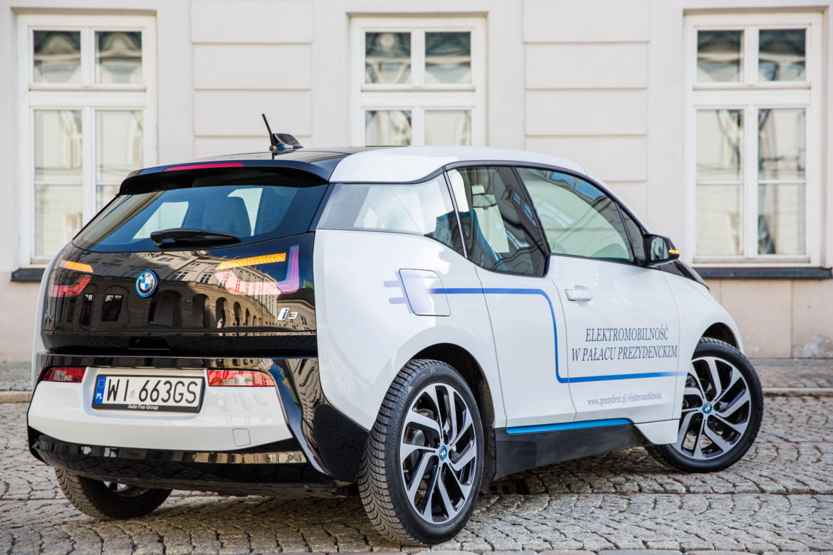 BMW i3 w kancelarii prezydenta