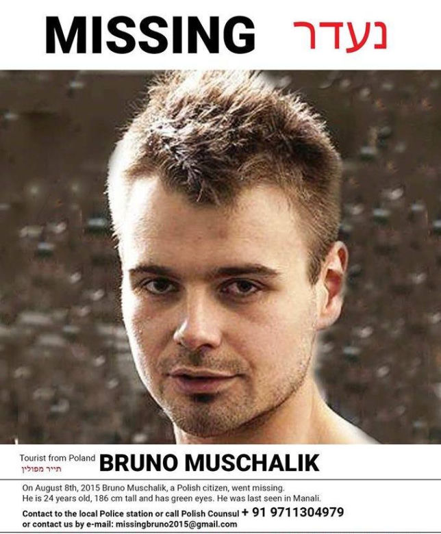 Przystojny Polak zaginął w Indiach. Co się mogło stać? Zaginiony Bruno Muschalik