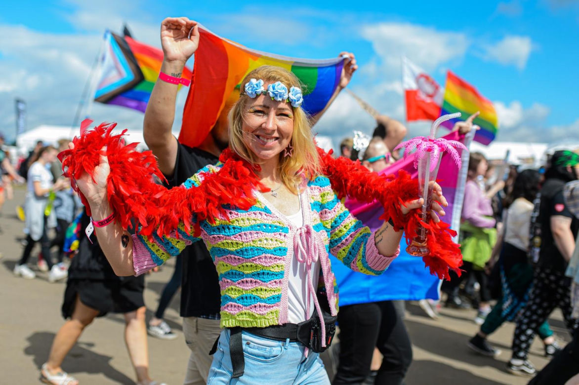 Marsz Równości na Pol’and’Rock Festival 2023