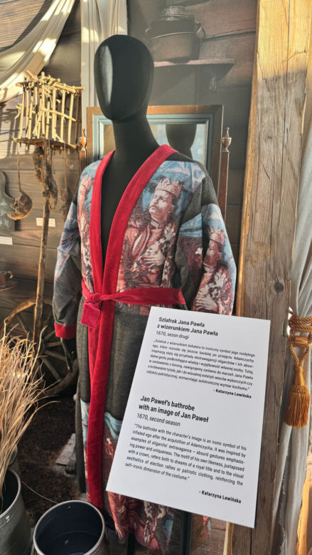 Na miejscu powitali nas sami Adamczewscy z rodziną, chłopami i Andrzejem oraz twórcy "1670"
