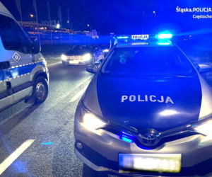 Nielegalne wyścigi samochodowe w Częstochowie. Aż 700 osób zebrało się na parkingu przed centrum handlowym. Interweniowała policja [ZDJĘCIA, WIDEO]