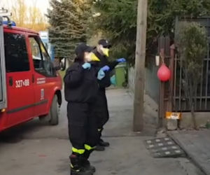 Strażacy z OSP Skawina II (Korabniki)