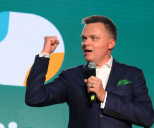 Szymon Hołownia.  I Kongres Ruchu Polska 2050