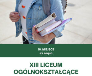 TOP 10 najlepszych liceów w Toruniu