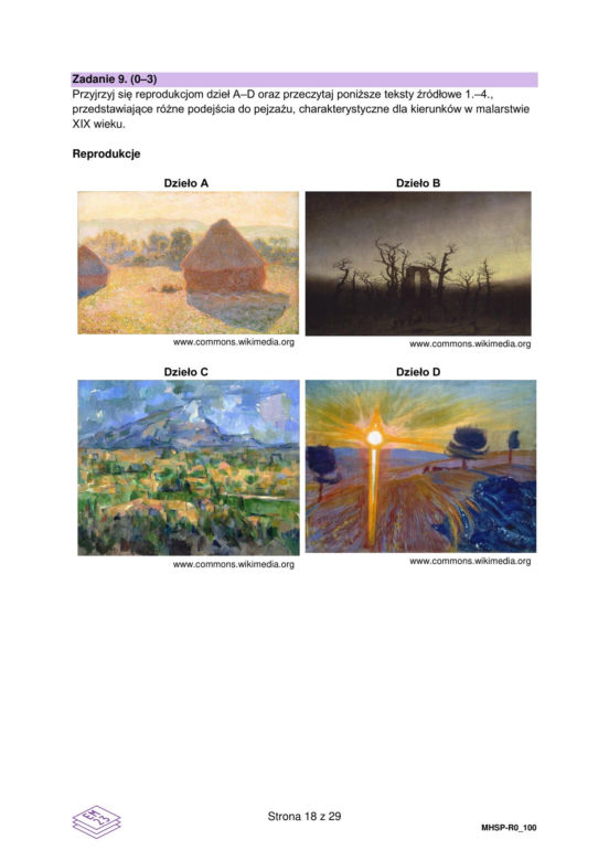 Matura 2026: historia sztuki 13.05.2026. Arkusze CKE