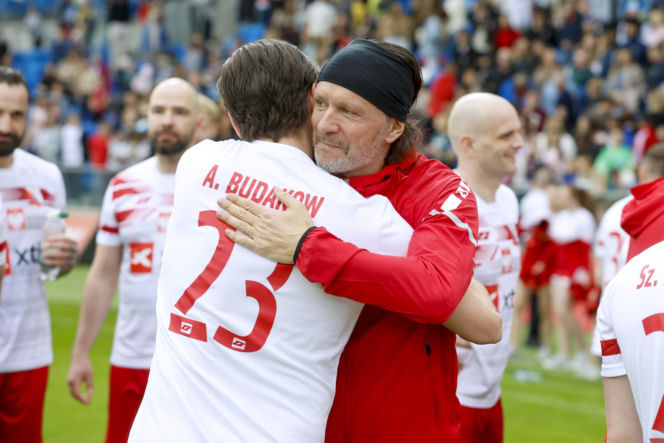 Gwiazdy na meczu TVP - Artyści