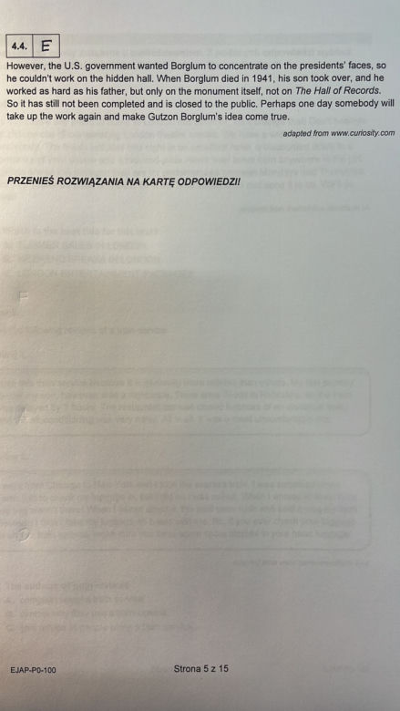 Matura poprawkowa: Język angielski odpowiedzi i arkusze CKE [23.08.2022]