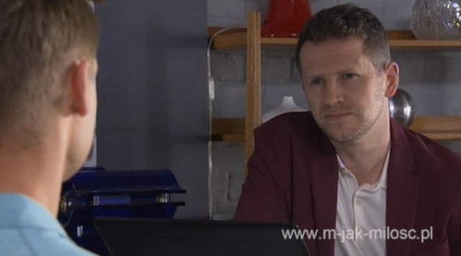 M jak miłość odcinek 1166. Kuba Markowski (Marcin Piętowski)