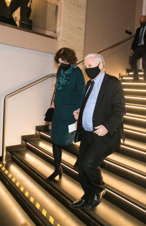Jarosław Kaczyński i bohater "Rejsu"Jarosław Kaczyński i bohater "Rejsu"