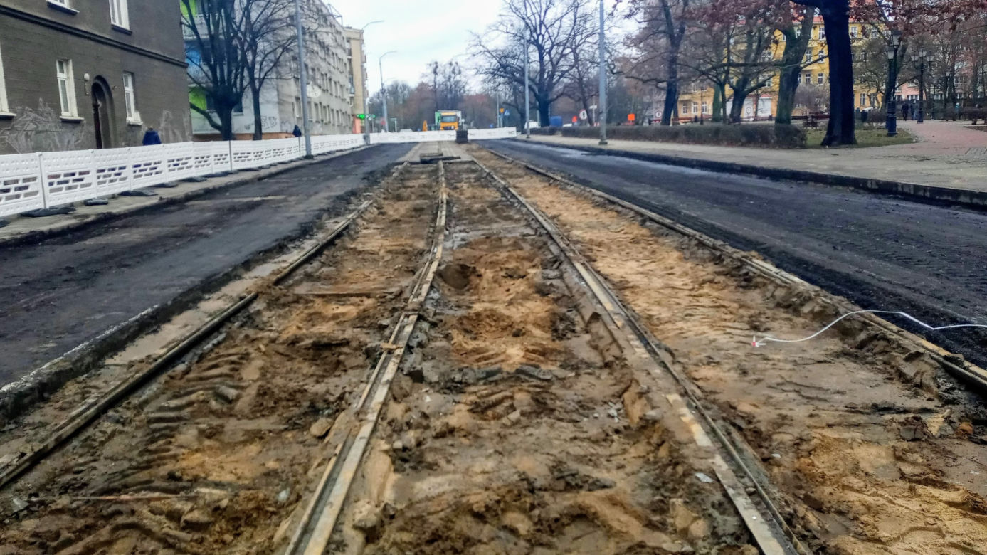 Ruszyła przebudowa torowisk na Niebuszewie