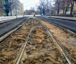 Ruszyła przebudowa torowisk na Niebuszewie