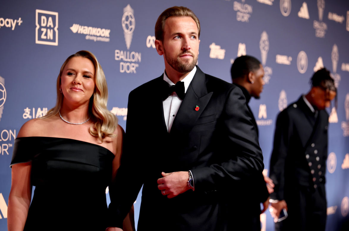 Harry Kane i jego żona Katie Goodland