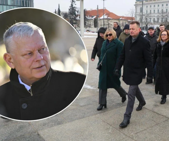 Wstrząsające sceny na miesięcznicy! Suski w akcji!