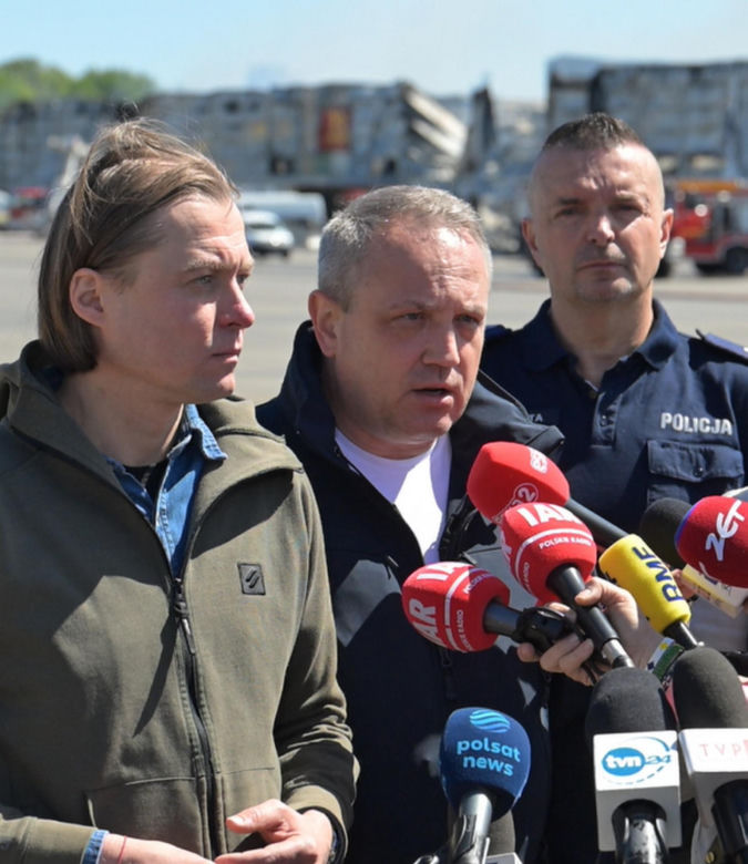  "Nie zostało nam już nic, straciliśmy dorobek życia". Załamani kupcy zabrali głos po potwornym pożarze centrum handlowego