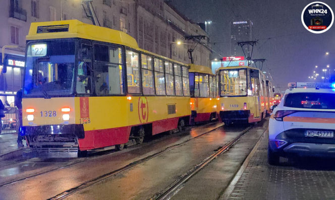 Dantejskie sceny w tramwaju. 28-latek zaatakował Ukraińca nożem