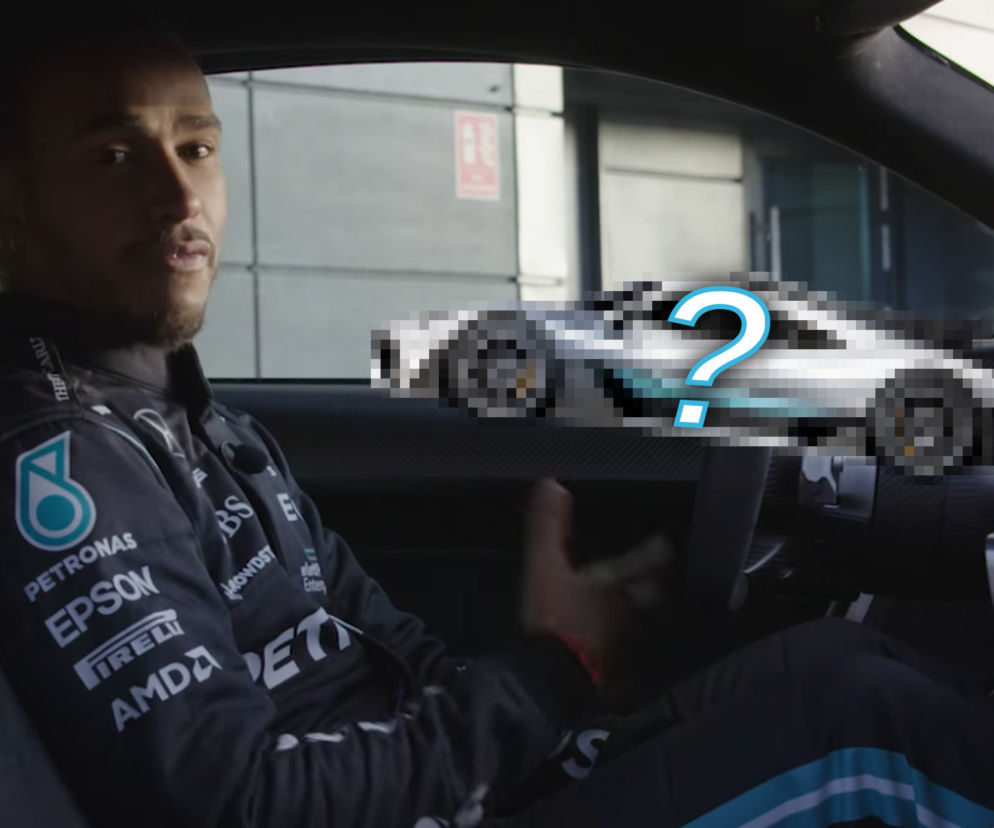 Lewis Hamilton w kosmicznym Mercedesie-AMG Project ONE