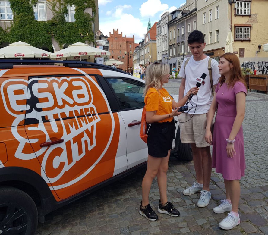 Eska Summer City Olsztyn!  Stare Miasto i Mikołaj Kopernik