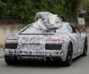 Audi R8 2015 - zdjęcia szpiegowskie