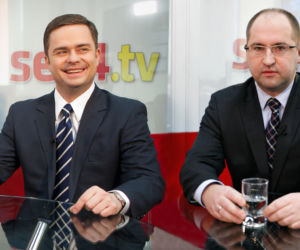 Adam Bielan i Adam Hofman