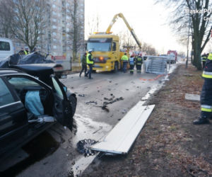Doszło do rozszczelnienia zbiornika z ciekłym azotem