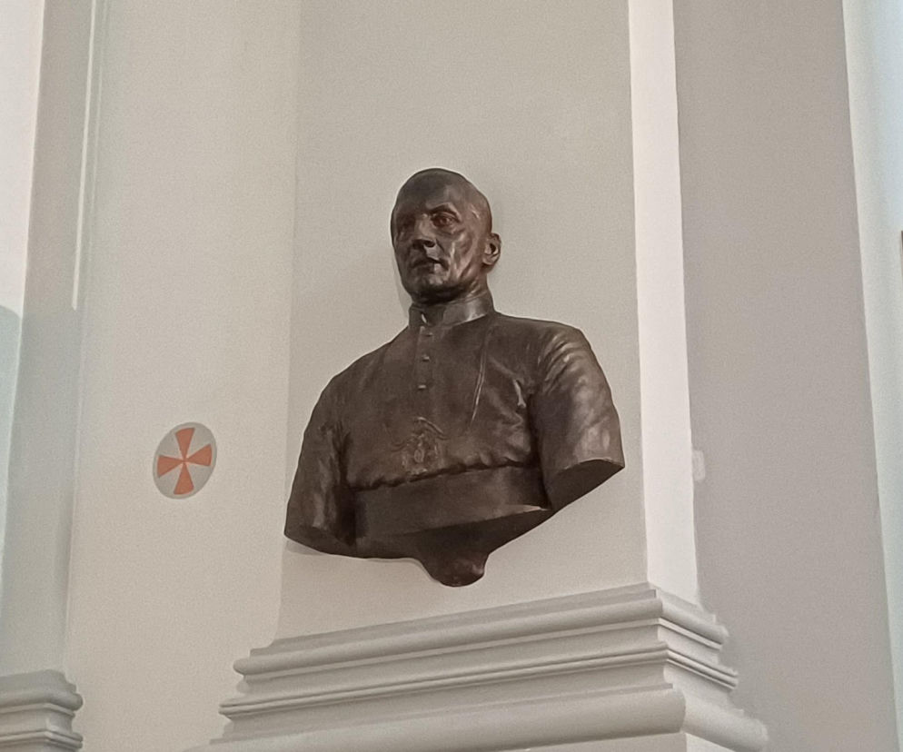 Popiersie ks. Zygmunta Kaczyńskiego