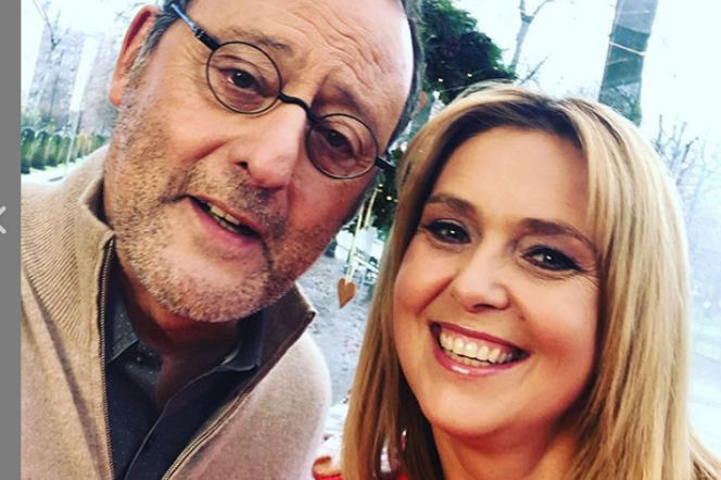 Jean Reno i Ewa Wachowicz