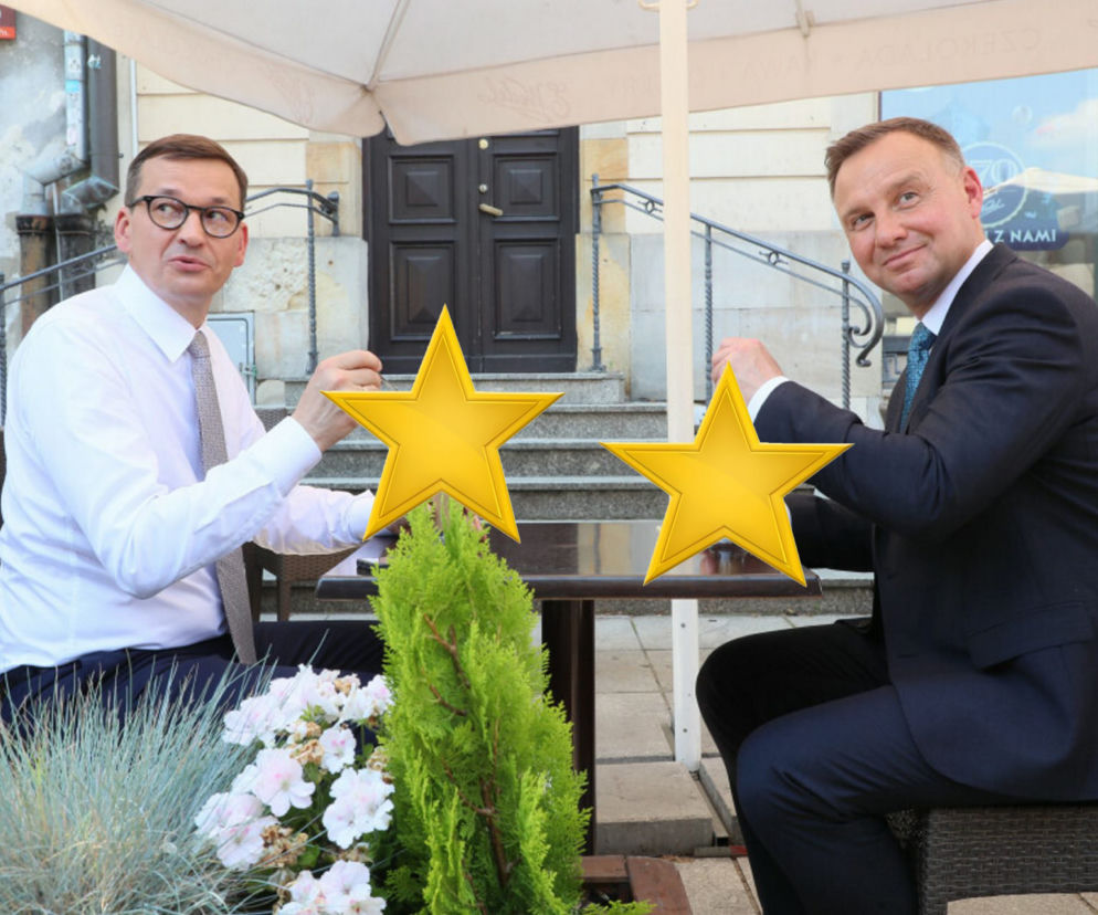 Mateusz Morawiecki i Andrzej Duda