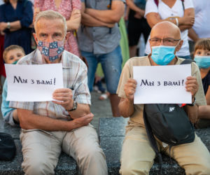 Kraków solidarny z Białorusią
