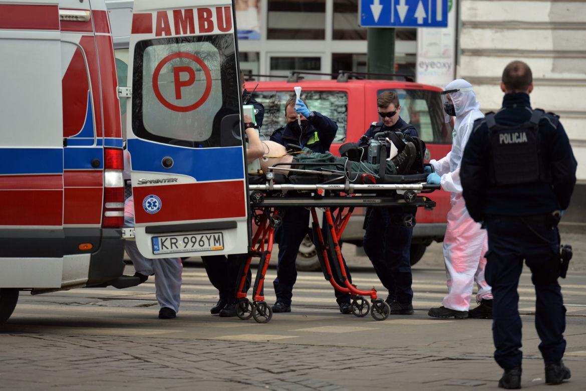 Wyszedł do sklepu i dostał zawału