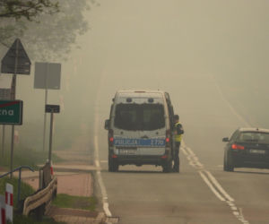 Strażacy walczą z potężnym pożarem na Mazowszu