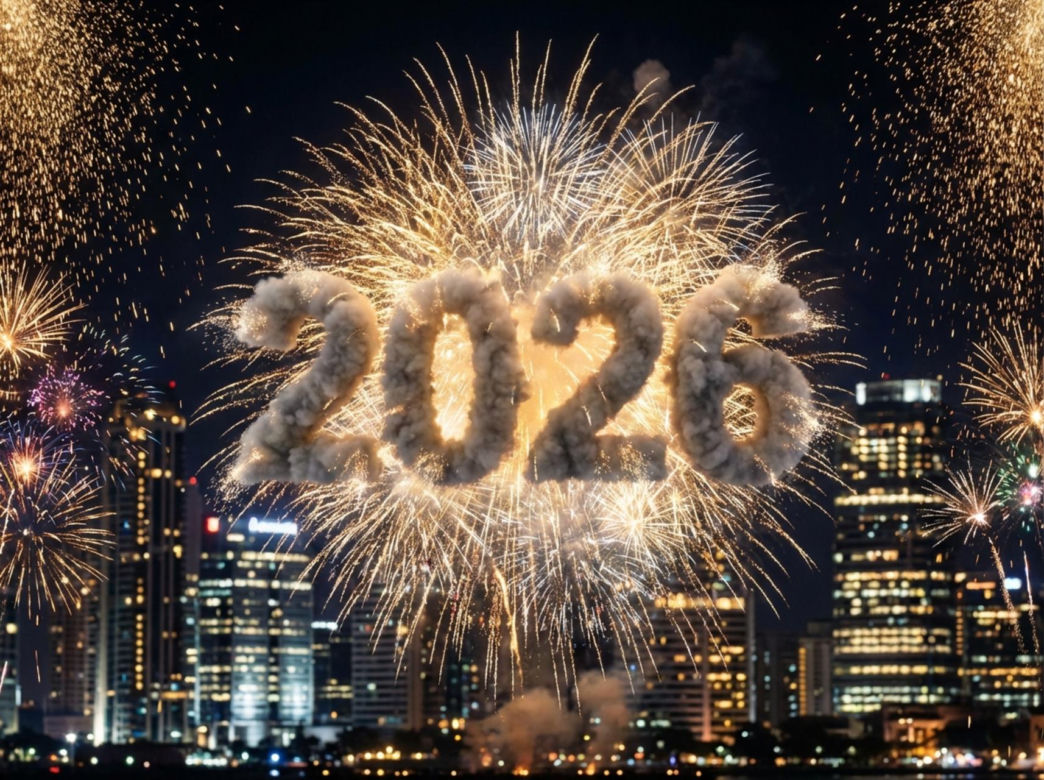 Piękne kartki, grafiki i obrazki na Nowy Rok 2026