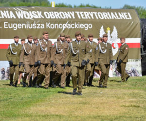 Pierwsze święto Centrum Szkolenia Wojsk Obrony Terytorialnej