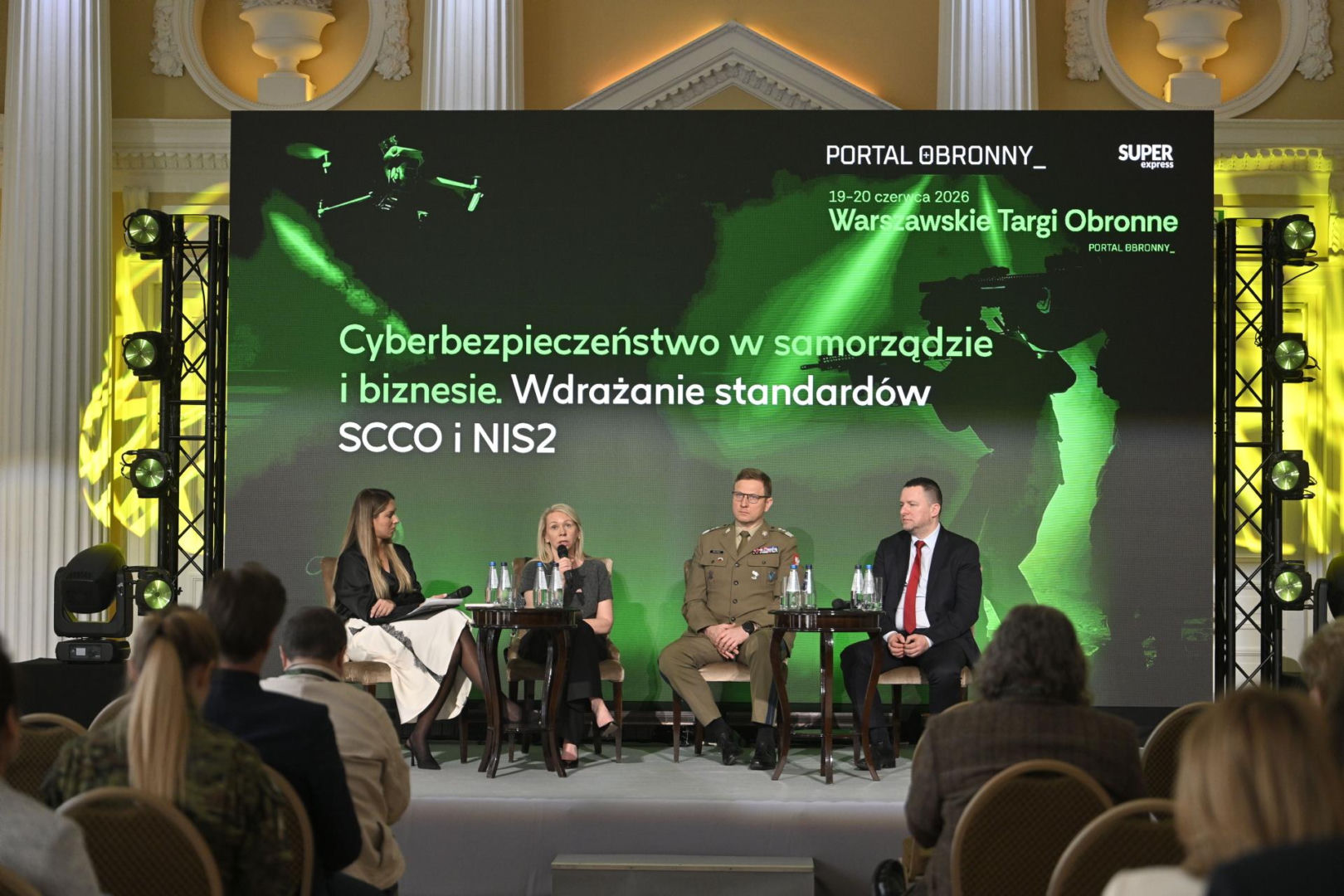Konferencja Portalu Obronnego „Odporność cyfrowa i informacyjna Polski. Wyzwania w dobie wojny hybrydowej". Drugi panel
