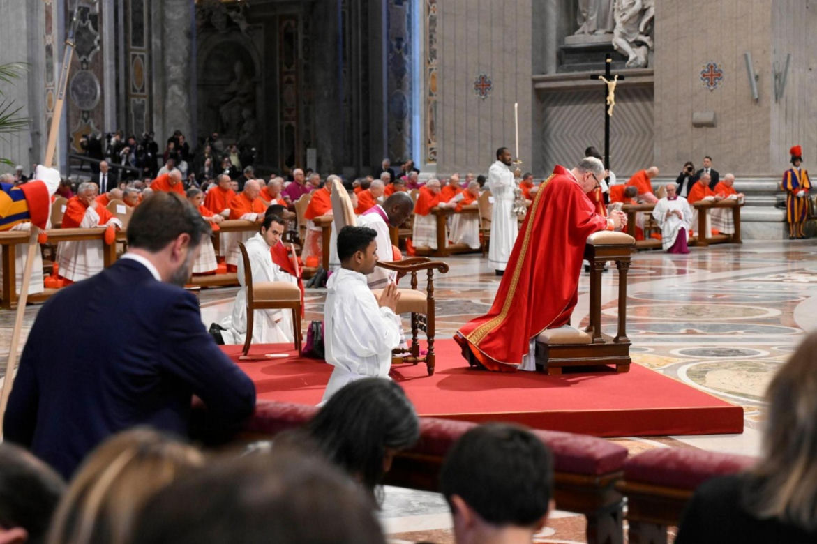 Liturgia Męki Pańskiej w bazylice świętego Piotra