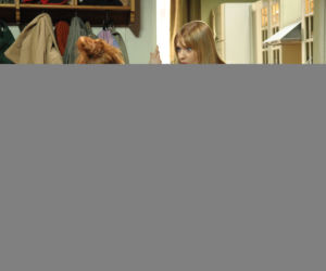 Pierwsza miłość. Aśka (Paulina Gałązka), Daria (Angelika Kujawiak)