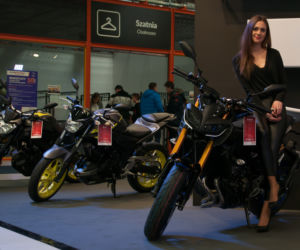 Hostessy na Warsaw Motorcycle Show