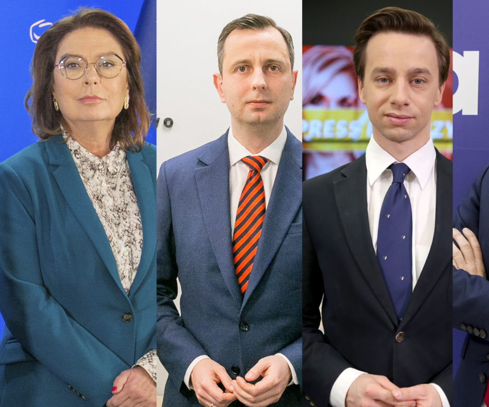 Szymon Hołownia, Małgorzata Kidawa-Błońska, Włodzimierz Kosiniak-Kamysz, Krzysztof Bosak, Robert Biedroń