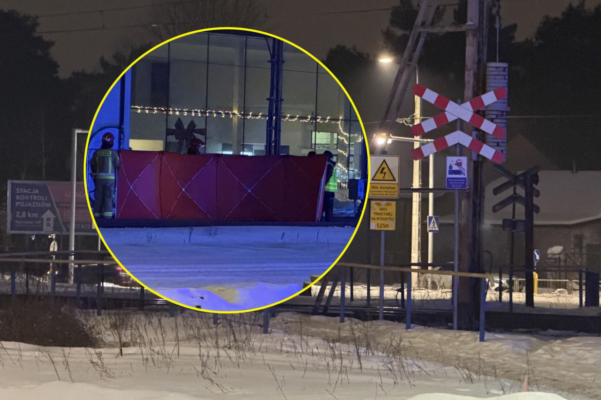 Śmiertelne potrącenie pieszej przez pociąg na Patriotów