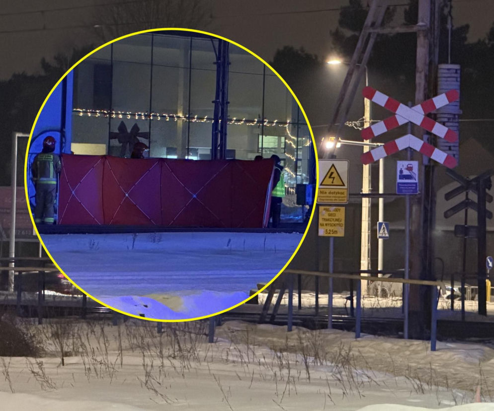 Śmiertelne potrącenie pieszej przez pociąg na Patriotów