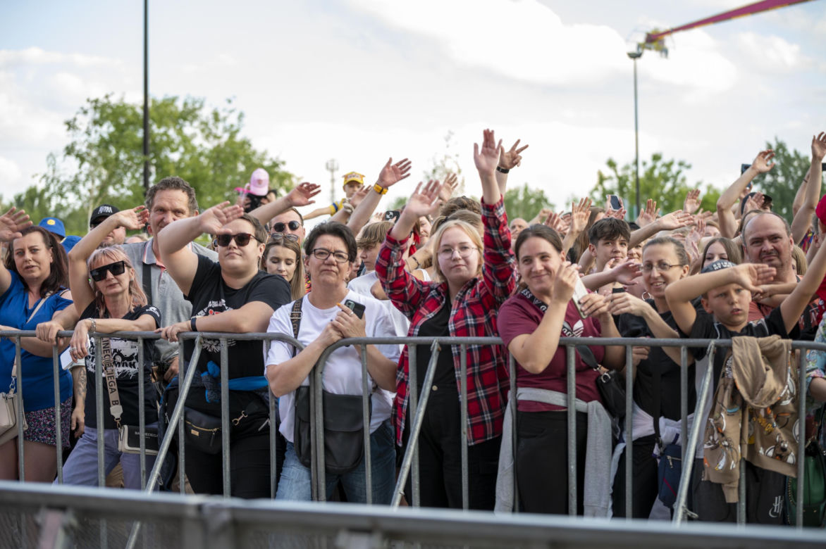 Łydka Grubasa na scenie Sosnowiec Fun Festival