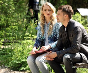 M jak miłość. Joanna (Barbara Kurdej-Szatan), Tomek (Andrzej Młynarczyk)