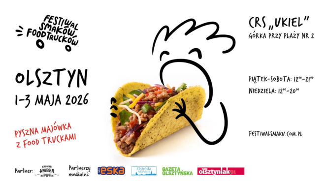 Festiwal Smaków Food Trucków Olsztyn 2026