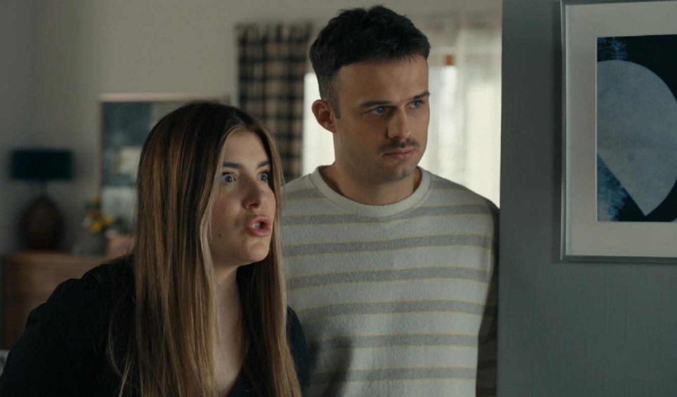 Barwy szczęścia odc. 3410. Agata (Natalia Zambrzycka), Ignacy (Olaf Staszkiewicz)