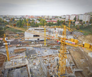 Budowa Fabryki Wody - październik 2020