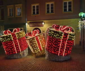 Świąteczne iluminacje w Olsztynie. Zobacz zdjęcia