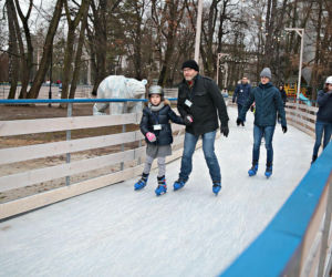 Lodowisko w Parku Jordana w Krakowie