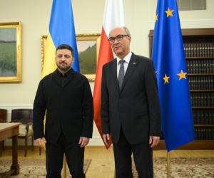 Wołodymyr Zełenski w polskim Sejmie