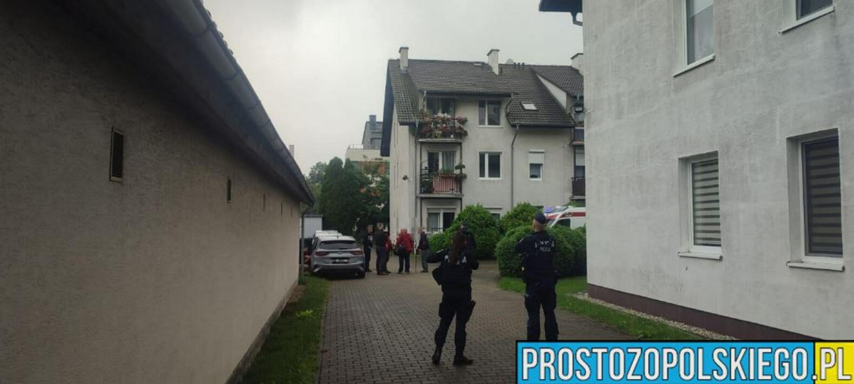 Zwłoki dwojga małych dzieci w Opolu. W mieszkaniu była ranna kobieta