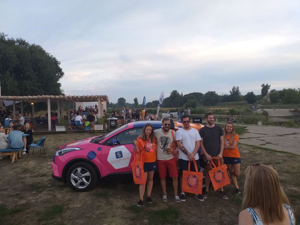 Patrol ESKA Summer City odwiedził na plażę Rataje 